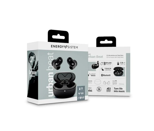 Auriculares in Ear Bluetooth Urban Beat Negro