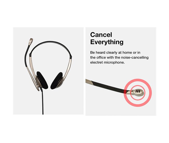 Auriculares con cable KOSS CS100 USB Beige