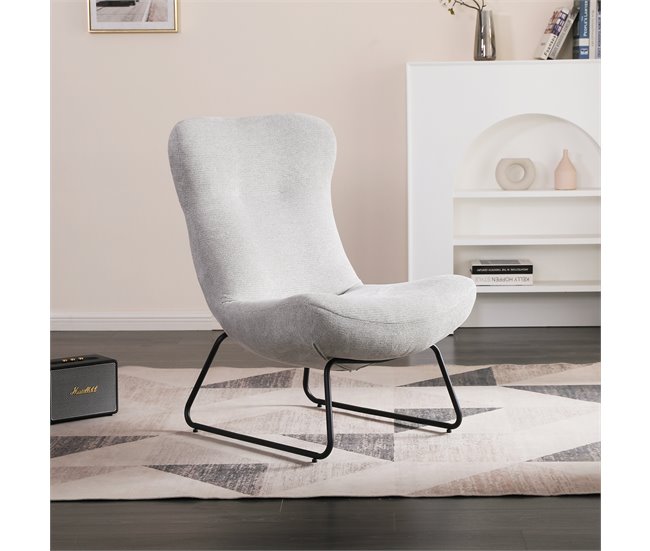 Sillón decorativo XANA Gris