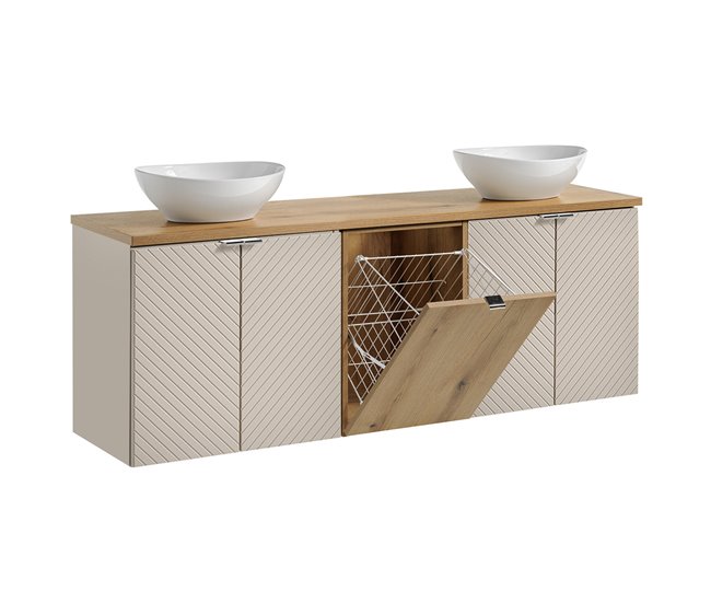Conjunto de Baño Manoa Madera