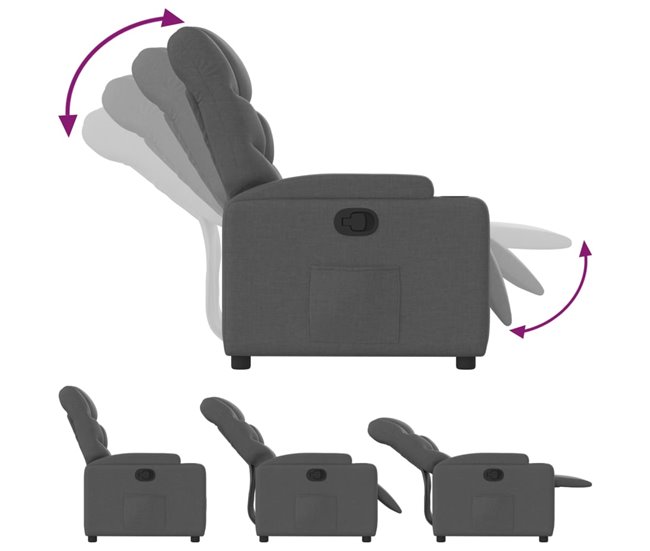 Sillón Reclinable Crema