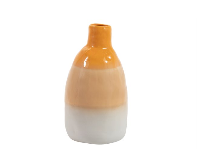 Florero Ceramica Adda Home Amarillo