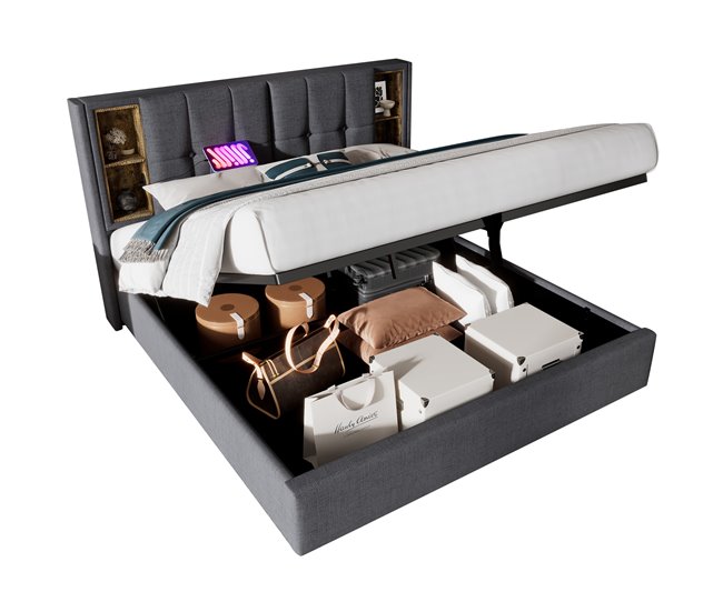 Canapés abatibles Gris