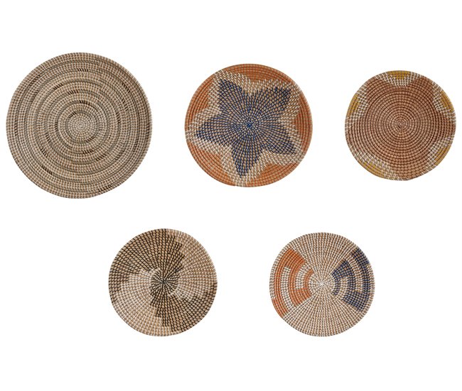 Beliani Decoración de pared PARORE Beige