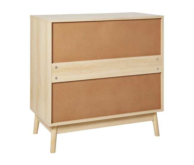Beliani Cómoda WALES Madera Clara