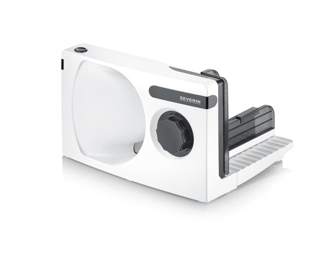 Cortador universal compacto con motor DC Severin 100 W - AS 3912 Blanco/ Negro