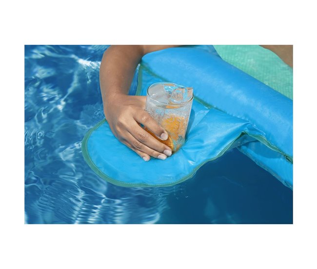 Colchoneta Hinchable Deluxe Azul