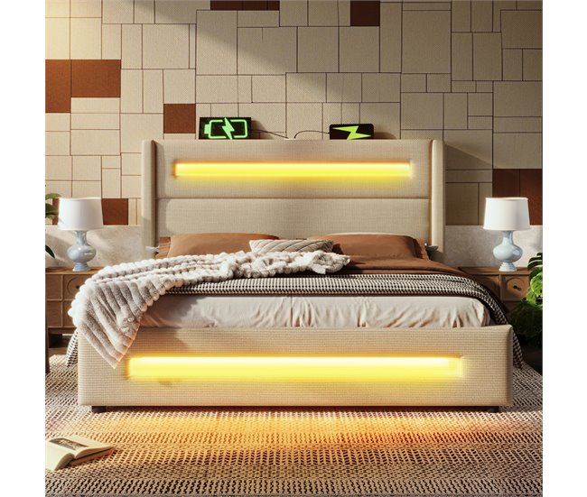 Canapés abatibles Beige