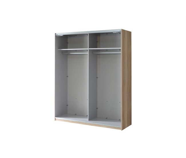 Armario SKIVE puertas correderas 170x209cm Roble
