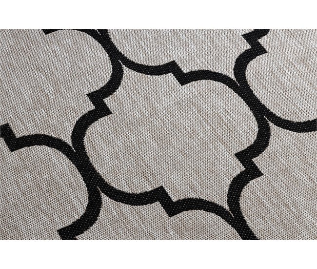 Alfombra de cuerda sisal FLOORLUX 20608 Espaldera marroquí 240x330 Gris