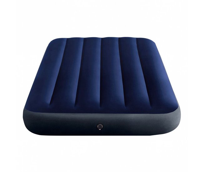 Colchón Hinchable Dura-Beam Standard Classic Downy Azul/ Negro
