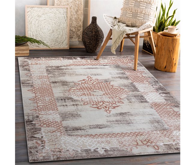 Alfombra CORE W9797 Marco, Roseta 120x170 Beige