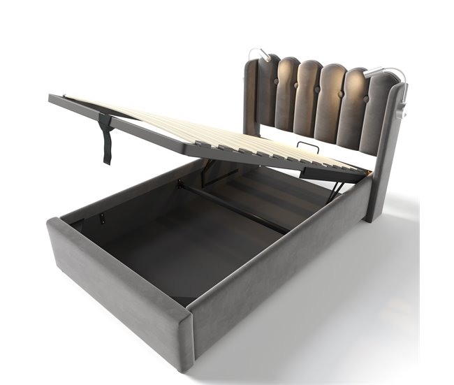 Canapés abatibles Gris