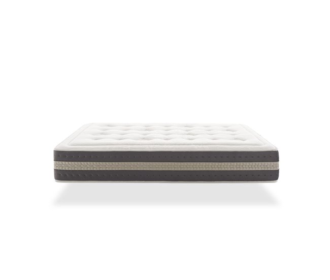Colchón Viscoelástico IKON SLEEP BIO ARTIC VISCO Blanco/ Gris