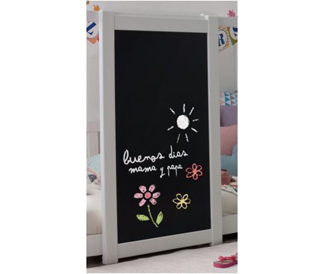 Pizarra de madera maciza blanca EASY Blanco