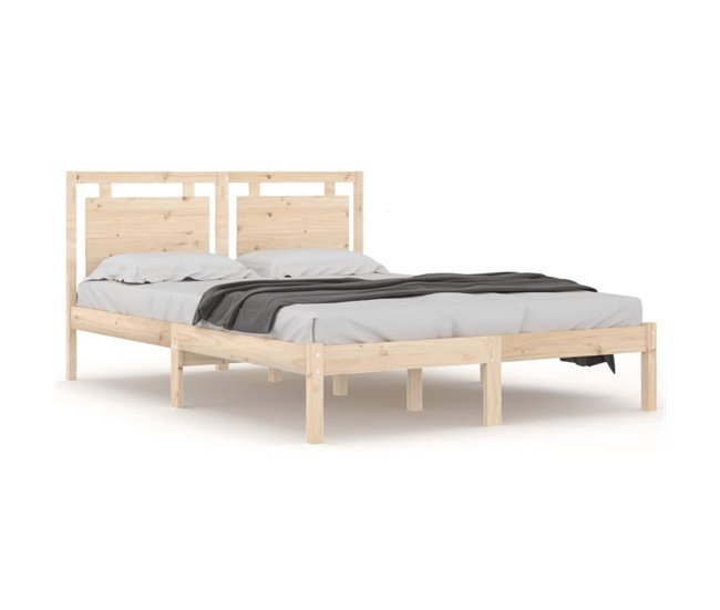 Estructura de cama 150x200 Madera