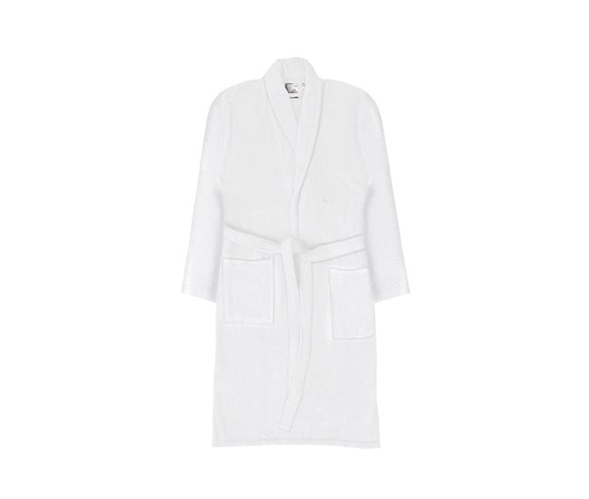 Acomoda Textil – Albornoz Unisex de Rizo Blanco
