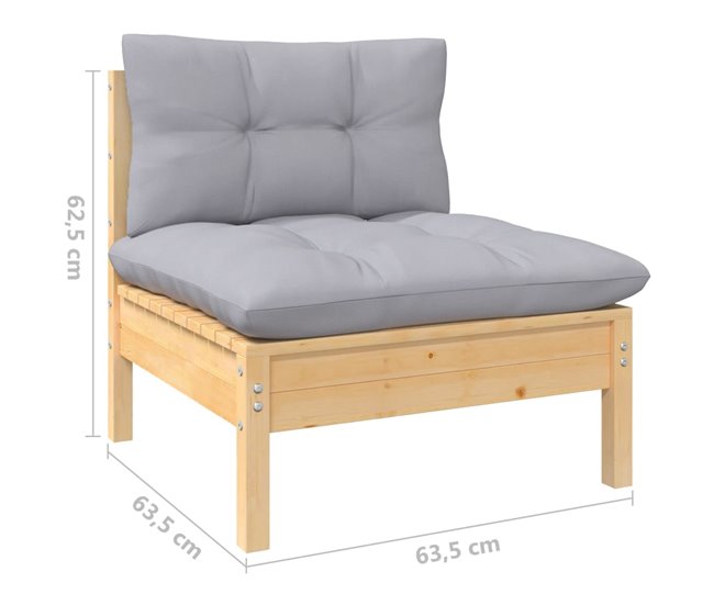 Conjuntos de jardin Gris