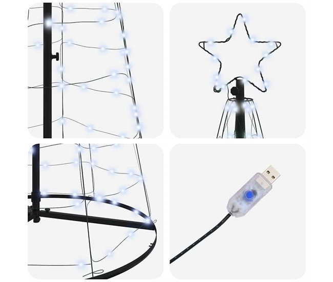 Árbol Navidad - Árbol navideño Blanco