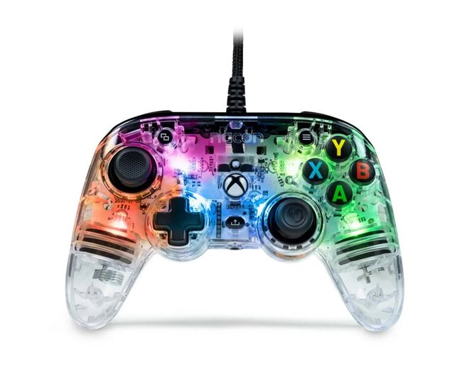 Mando Xbox One XBXPROCOMPACTRGB Transparente