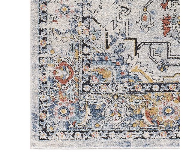 Alfombra de estilo étnico MABEL - ATTICGO 140x200 Gris