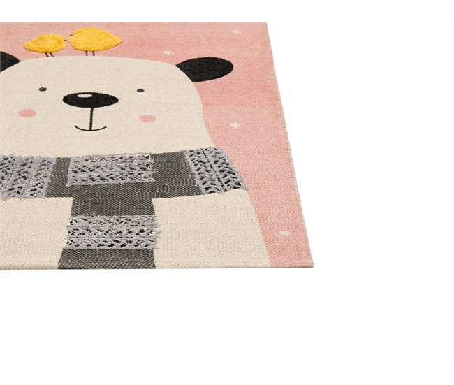 Beliani Alfombra para niños TAPAK Beige