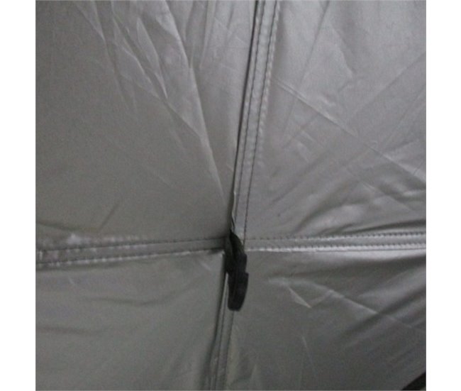 Tienda de Campaña Tafetán 210T, Fibra de Vidrio, Metal Outsunny Verde