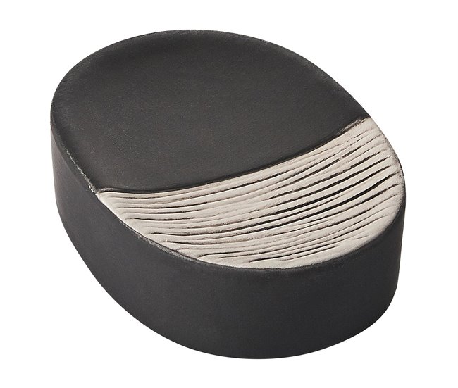 Beliani Conjunto de accesorios de baño CORO Beige