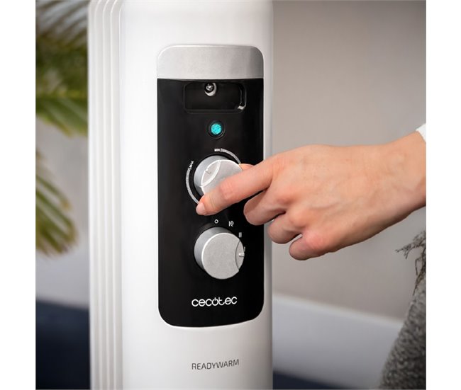 Cecotec Radiador de Aceite ReadyWarm 550 Space Blanco