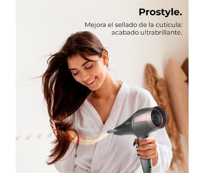 Cecotec Secador de pelo DC IoniCare Radiance Negro