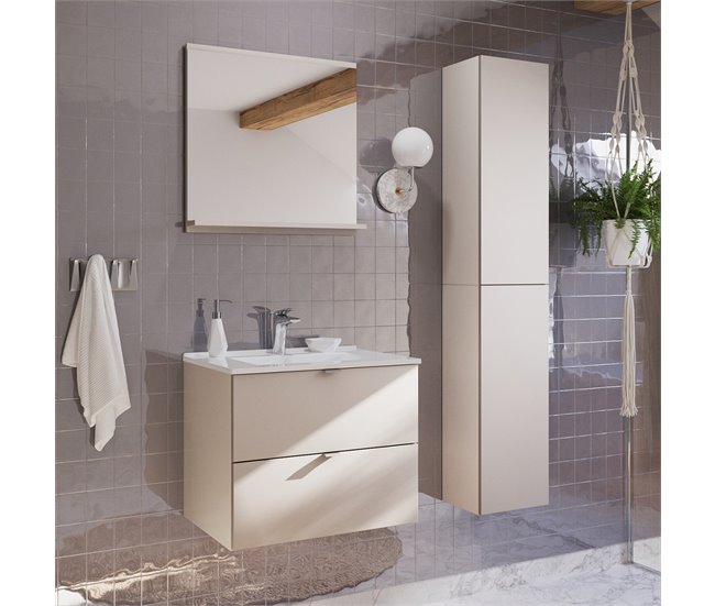 Mueble bajo lavabo Azel 60 Beige