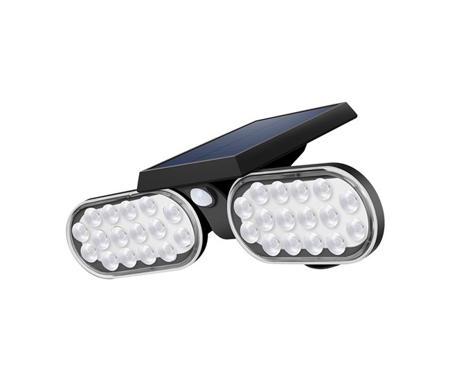 Baliza solar SETH DUO marca ARTECONFORT Negro