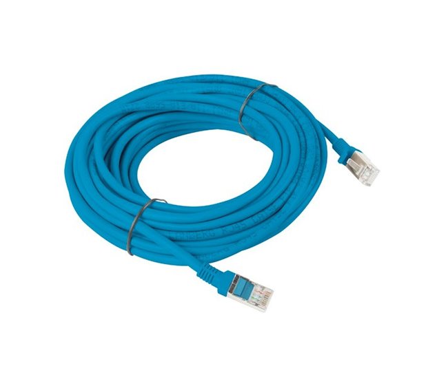 Cable de Red Rígido UTP Categoría 5e PCU5-10CC-1000-B Azul