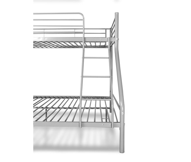 Litera de Matrimonio Metalica 200x145 Blanco