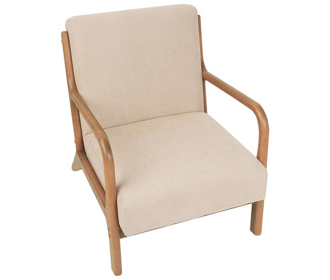 Beliani Sillón SKOVDE Beige
