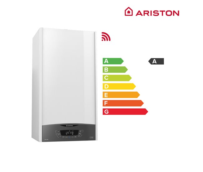 Caldera de condensacion, Ariston, Clas One WIFI 24 Blanco Brillo