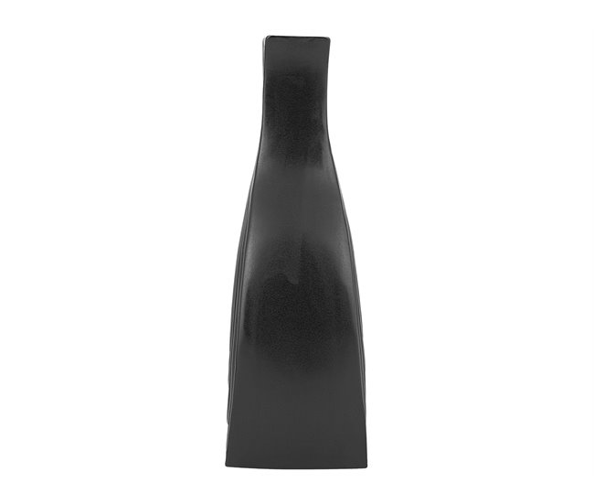 Beliani Jarrón decorativo THAPSUS Negro