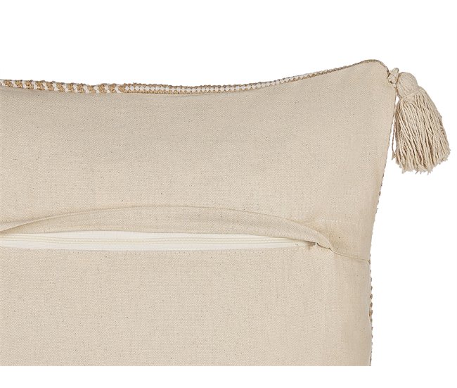 Beliani Cojín decorativo ARALIA Beige