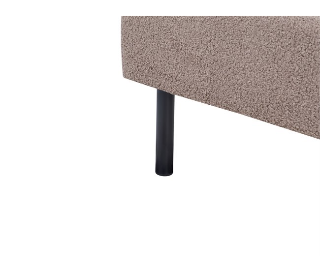 Beliani Cama Bouclé MARGUT 172x214 Beige