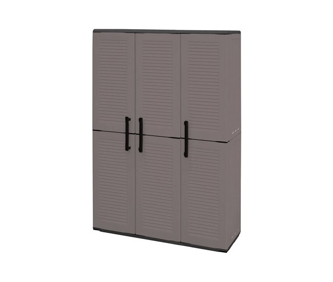 Armario exterior en PVC Gris