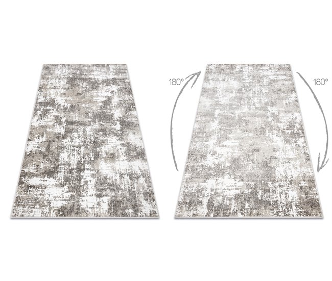 Alfombra MATEO 8038/944 Moderna antiguo estructural 120x170 Gris