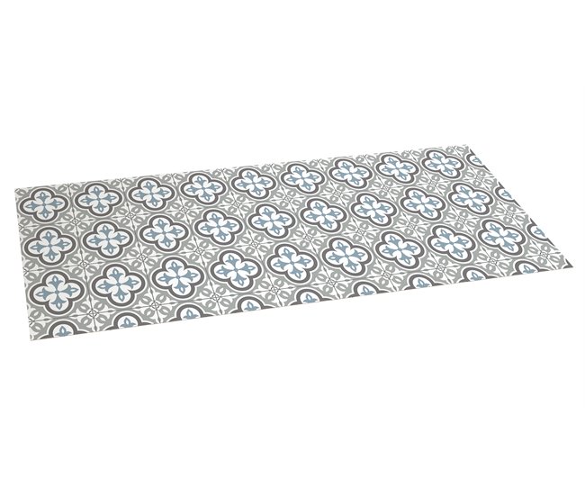 Alfombra Vinílica Acolchada 140x50 Gris Claro