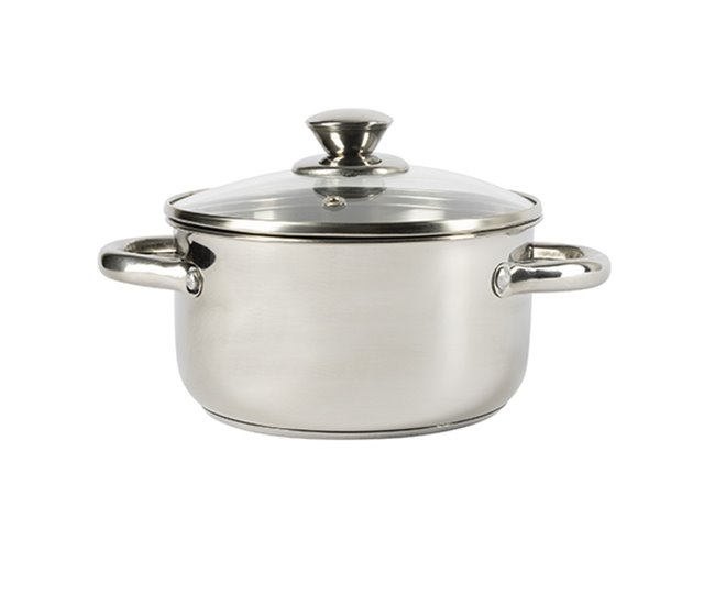 Cacerola 3 piezas Alea Bergner Plateado