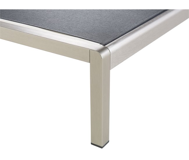 Beliani Tumbona FOSSATO Negro