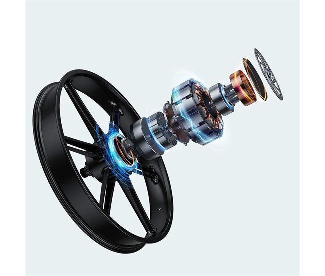 Bicicleta Eléctrica ENGWE X26 - Motor 1000W Batería 1401.6WH 100KM Autonomía Negro