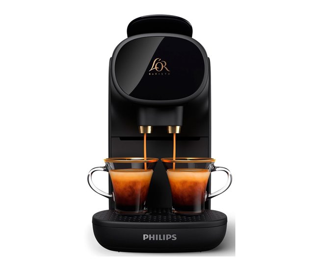 Cafetera de cápsulas L'OR Barista Sublime Philips 1450W Negro