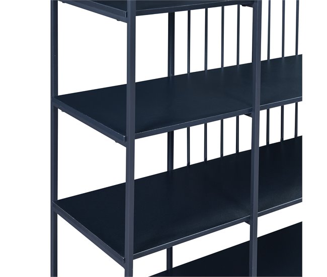 Estantería de pie Rælingen [en.casa] 120 Negro