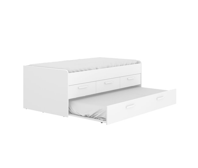 Cama Compacta Leka Blanco