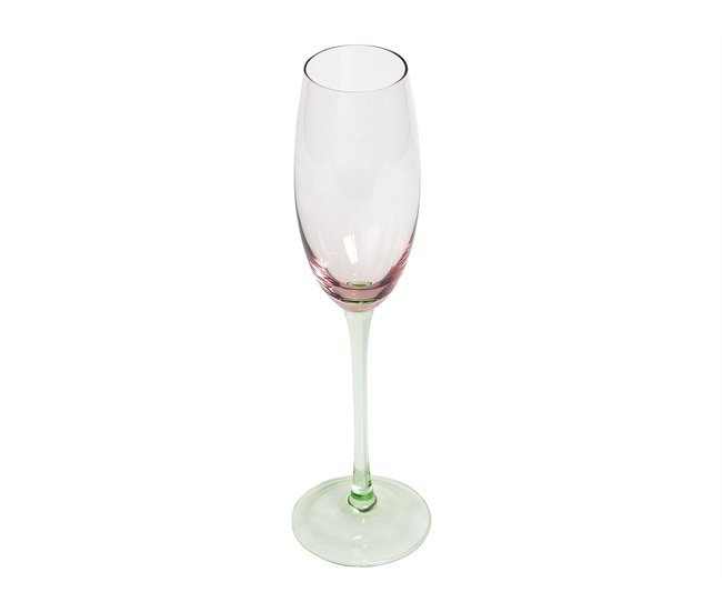 Beliani Cristalería Vidrio DIOPSIDE Rosa Talco