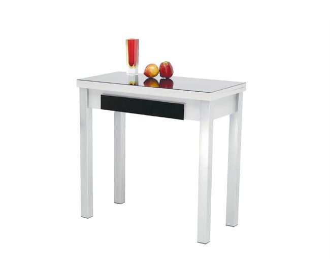 Mesa de cocina extensible CONFOR libro Negro